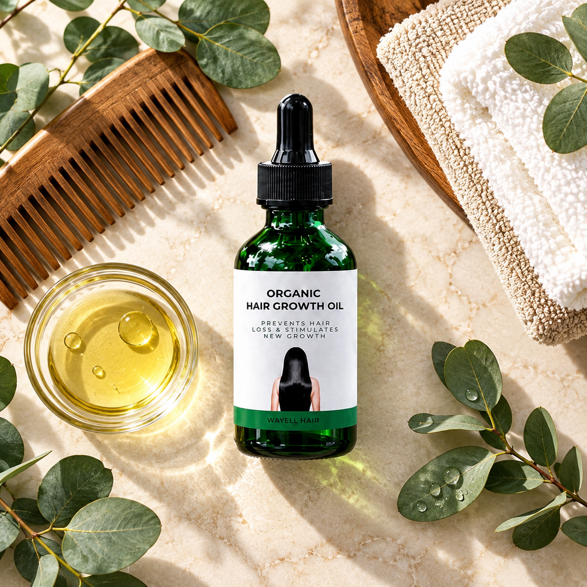 Organic Hair Growth Oil