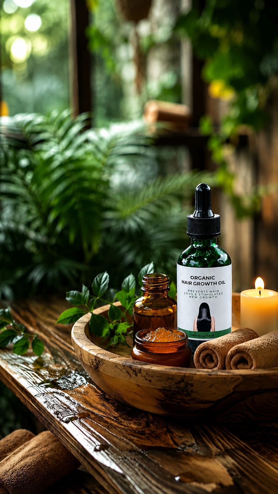 Organic Hair Growth Oil